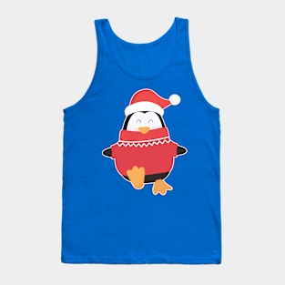 Little Penguin in Ugly Christmas Sweaters Tank Top